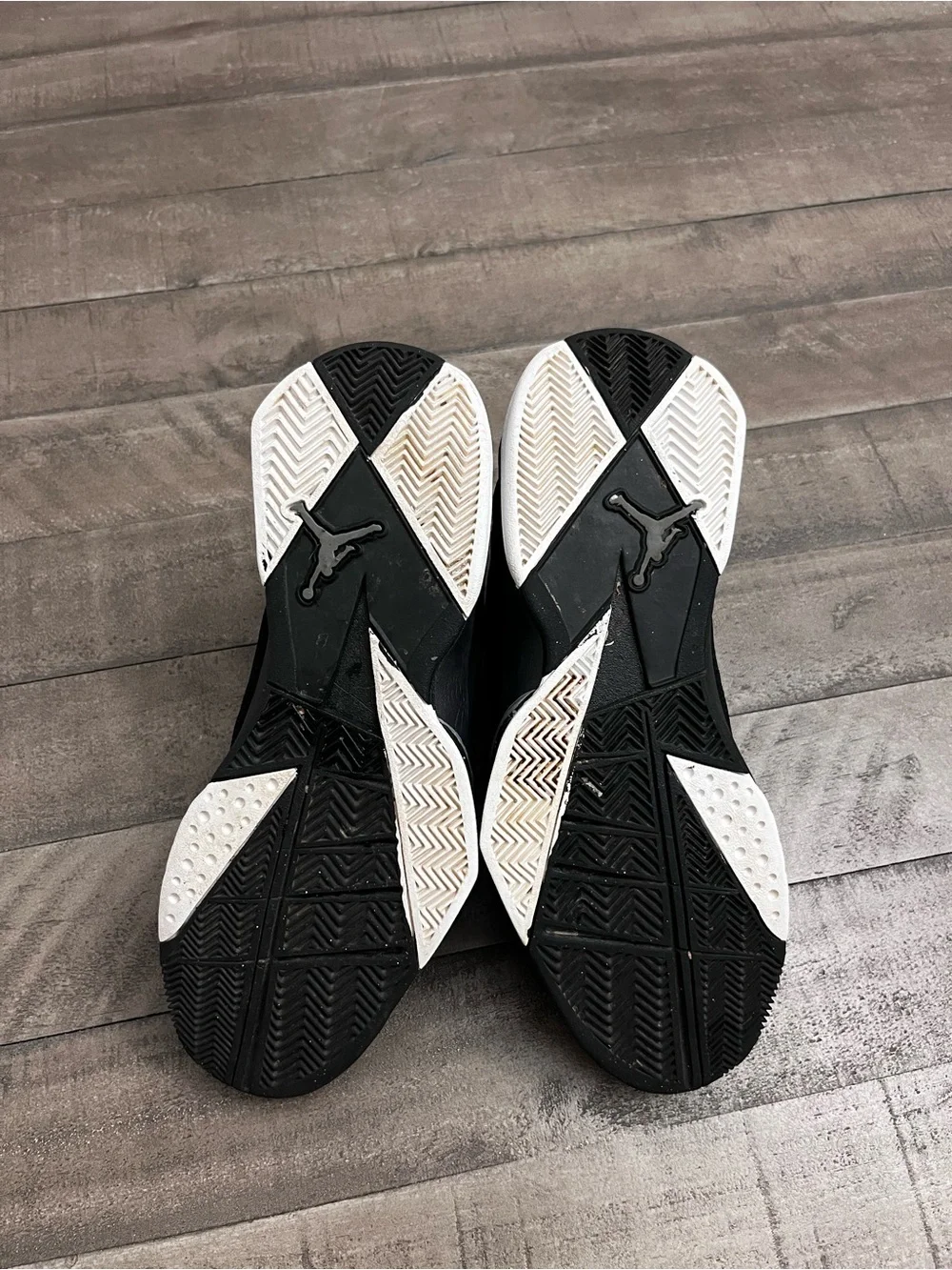 Nike Jordan True Flight Men Sneakers Black/ Cool Grey/ Men's Sz 10.5